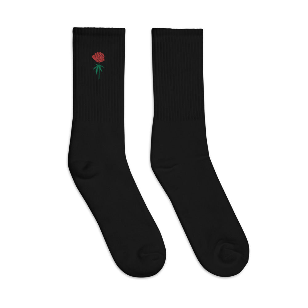 rose bud socks