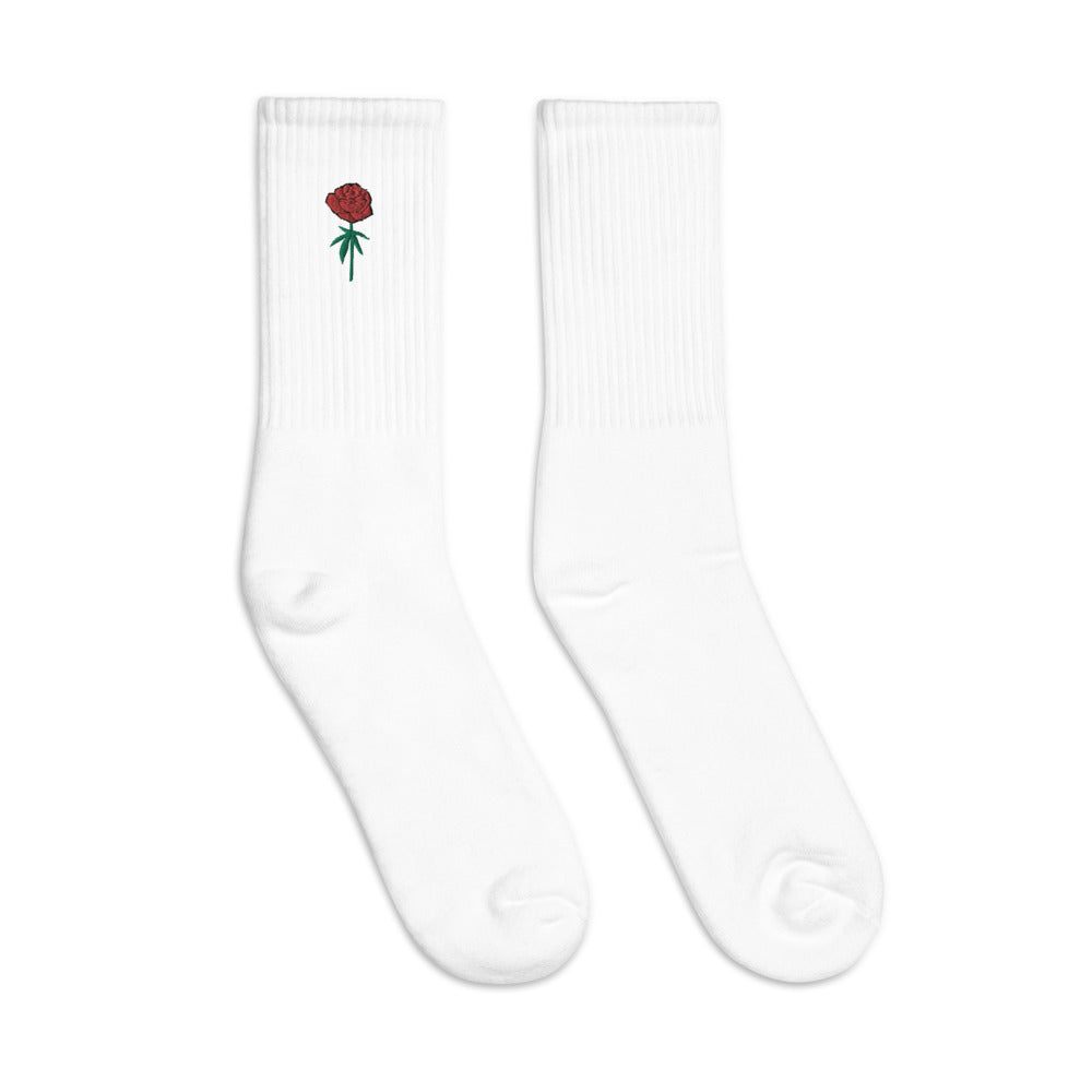 rose bud socks