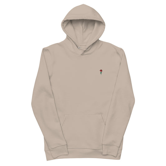 rose bud eco hoodie